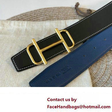 Hermes Royal belt buckle  &  Reversible leather strap 38 mm 04 2023